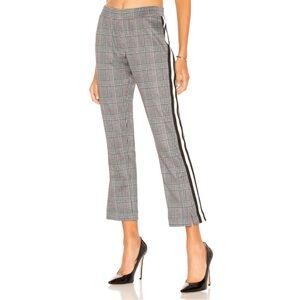 Like-New Pam & Gela Crop Flared Scuba Track Pants, Size Small